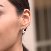 Earrings Clear Stone