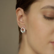 Earrings Coloured Stones