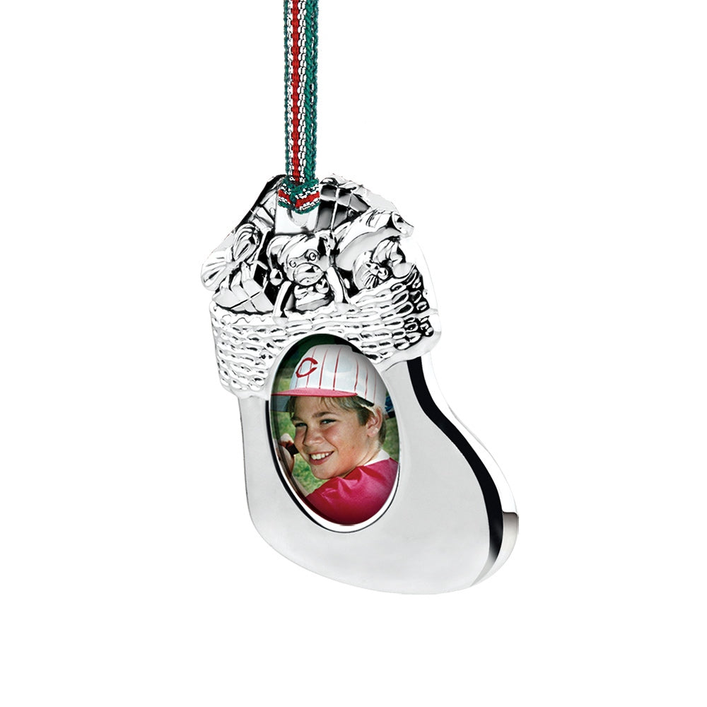 Christmas Sock with Photo Frame Decoration
