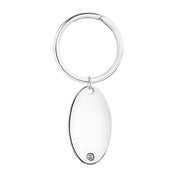 Gold Plated Perfume Bottle Keyring