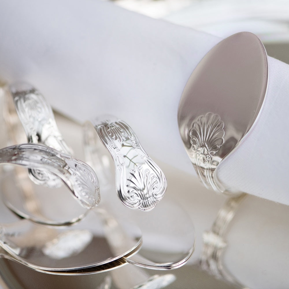 Kings Napkin Ring set of 4
