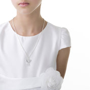 First Communion Pendant with Cross