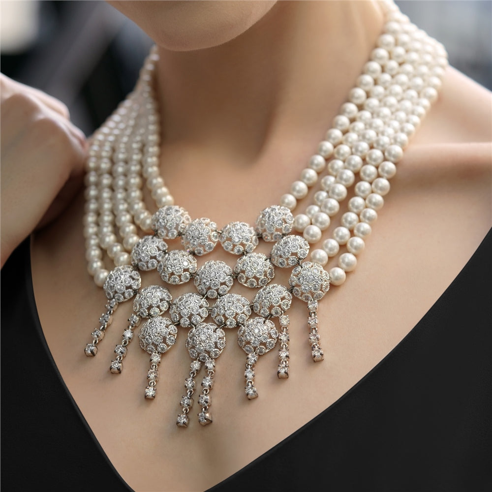 Pearl Statement Necklace