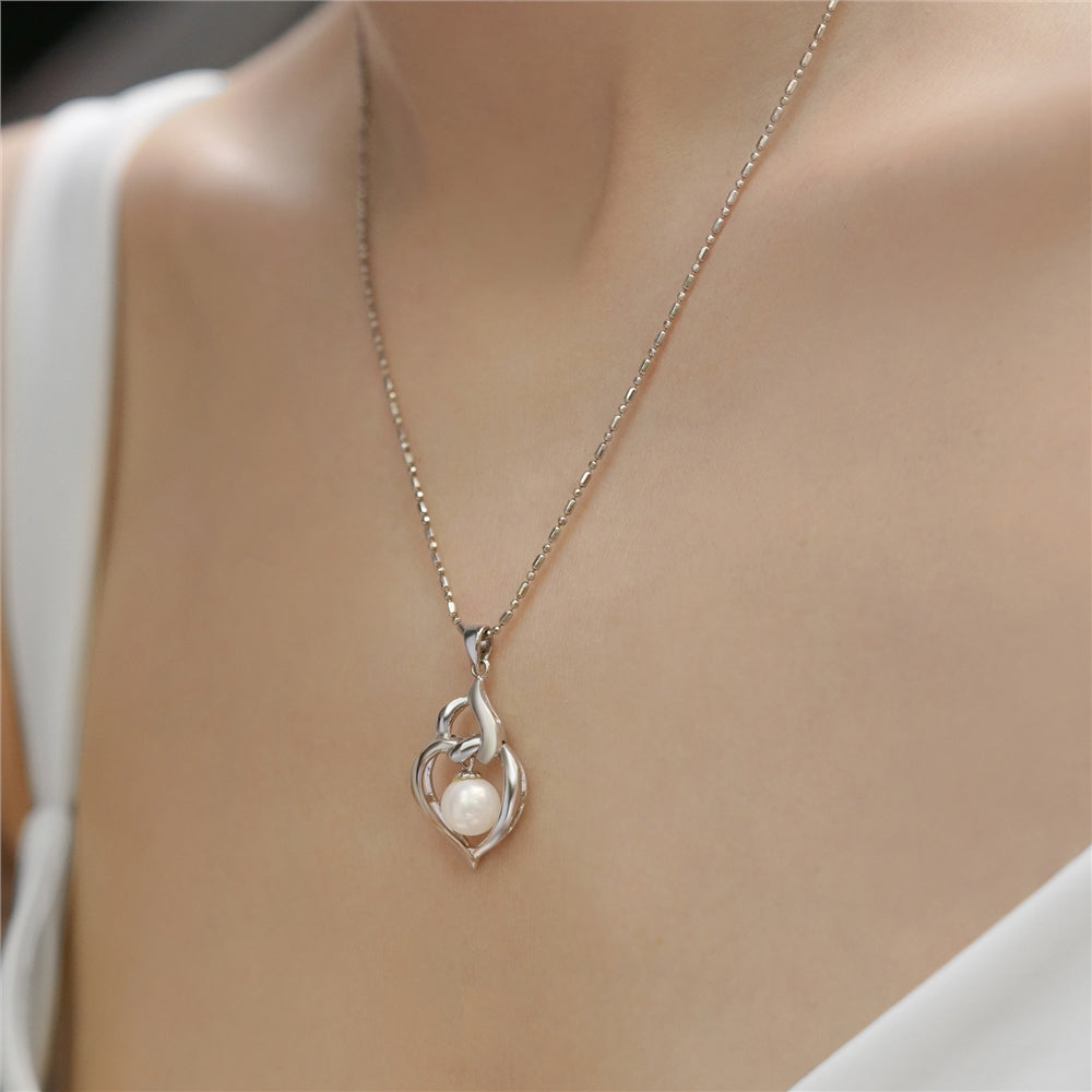 Pearl Heart Pendant