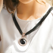 Rose Gold Plated Multi Chain Necklace