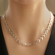 Tear Drop Necklace and Bracelet Set