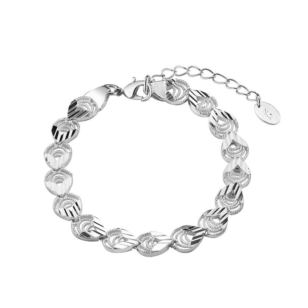 Tear Drop Necklace and Bracelet Set