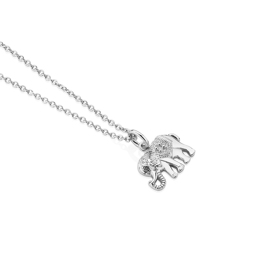 Silver Plated Pendant with Elephant – Newbridge Silverware