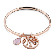 Wish Rose Goldplate Bangle