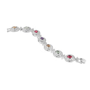 Bracelet Multi Coloured Stone