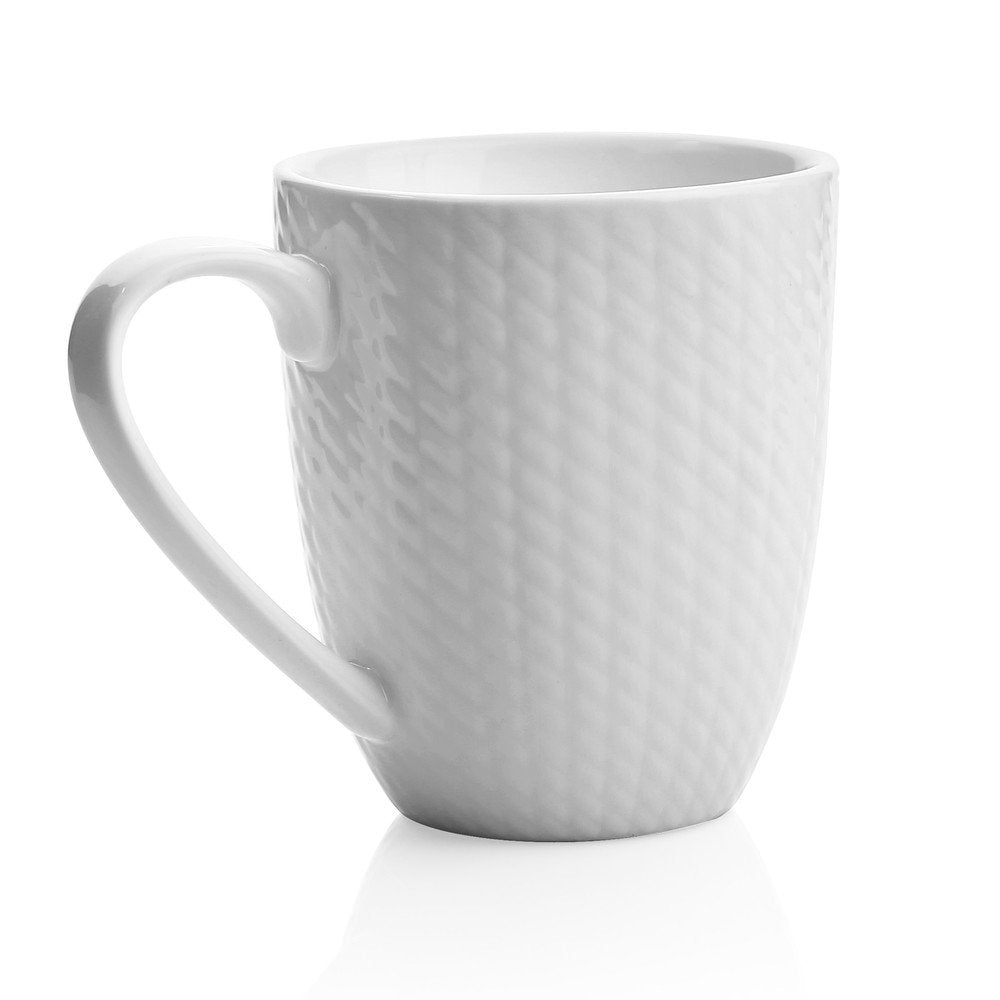 Whiteware 6 Piece Mug Set