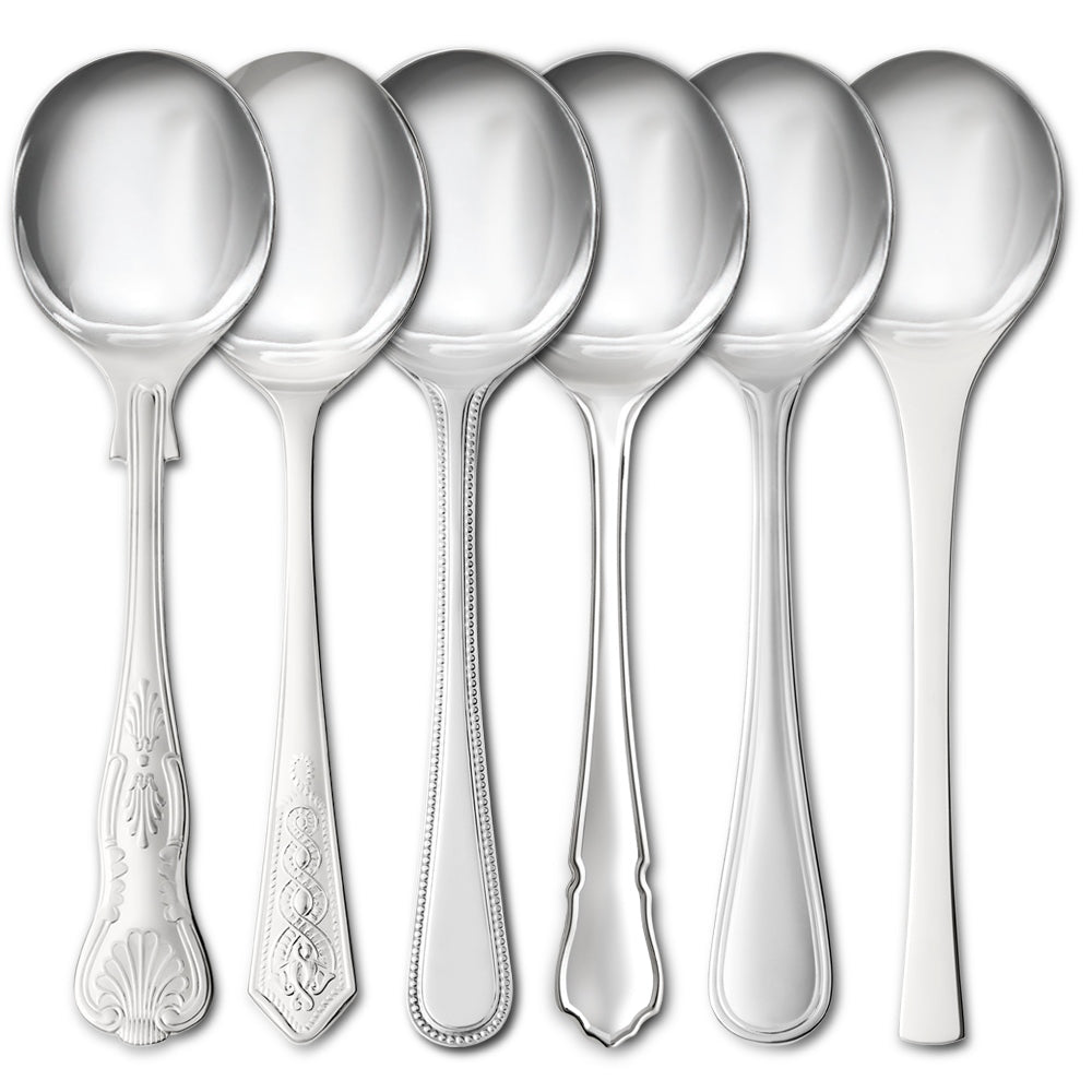 Silver Plated Soup Spoons