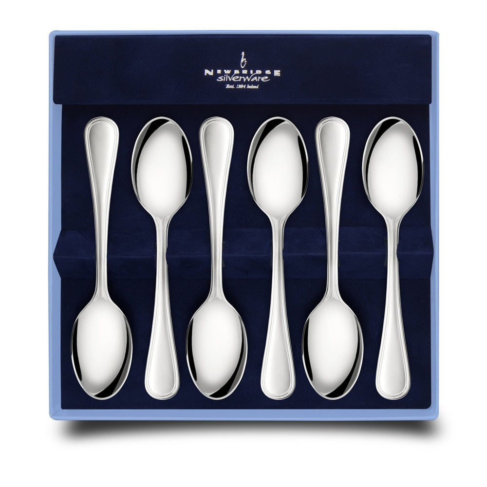 Silver Plated 6 Piece Tea Spoon Set