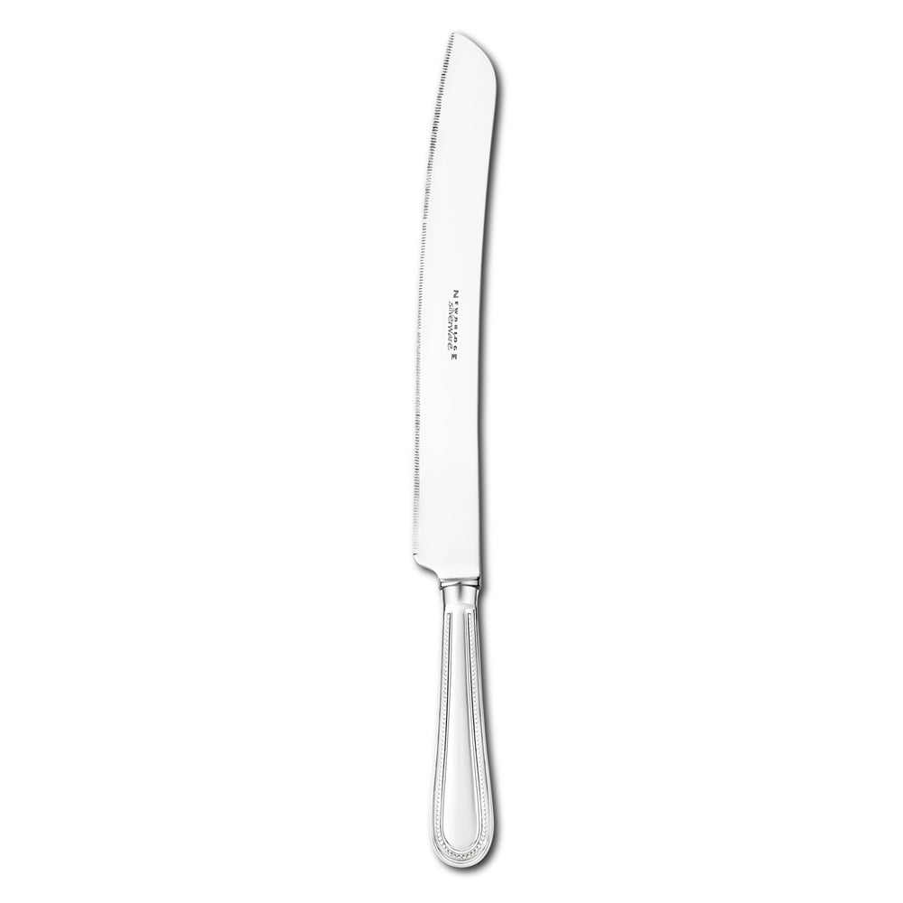 Bead Silver Plated Bread Knife 