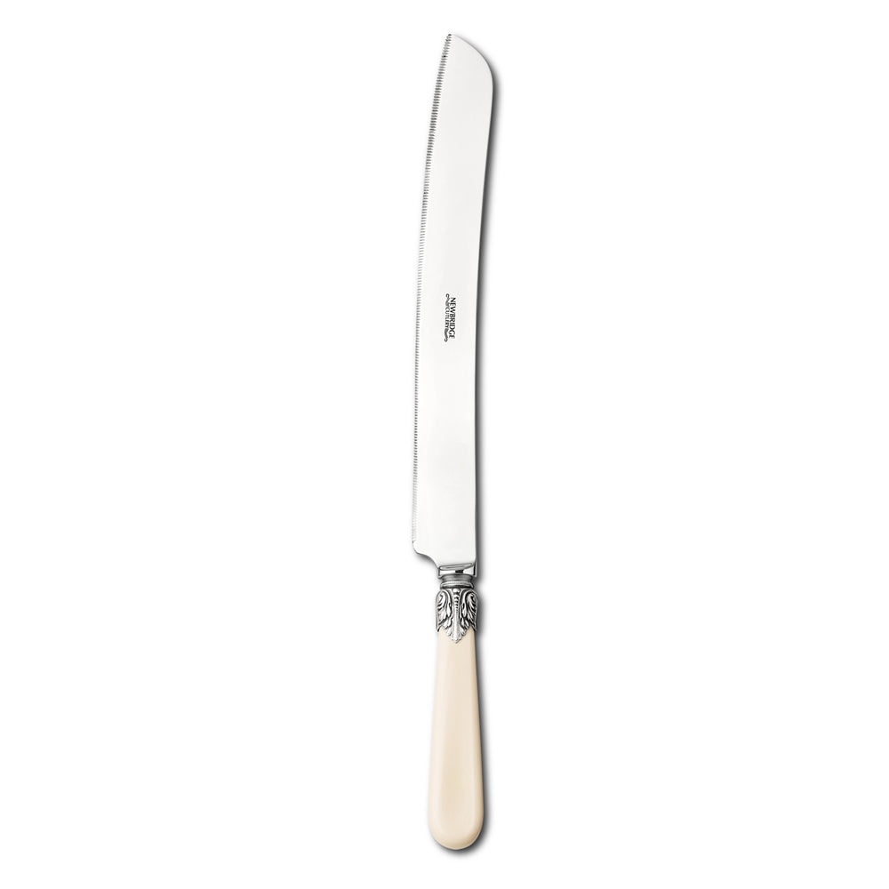 Antique Silver Plated Bread Knife 
