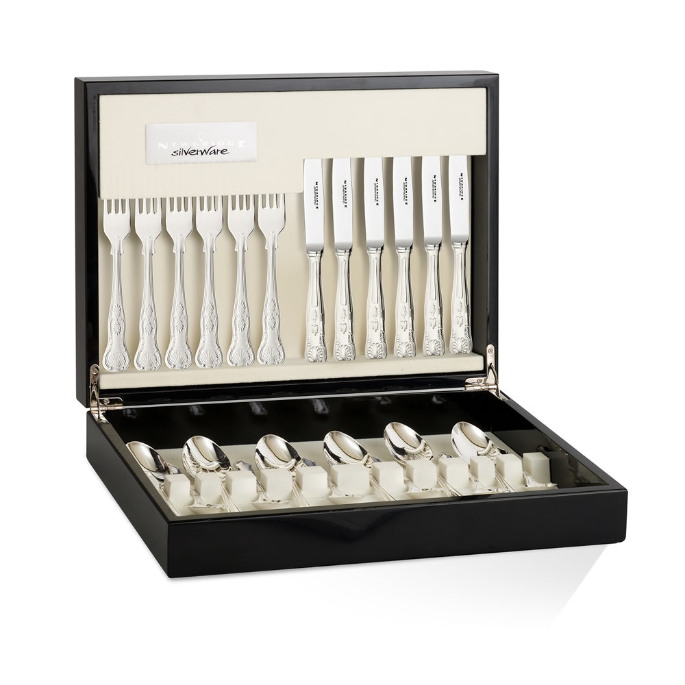 Plated 24 Piece Cutlery Set Kings