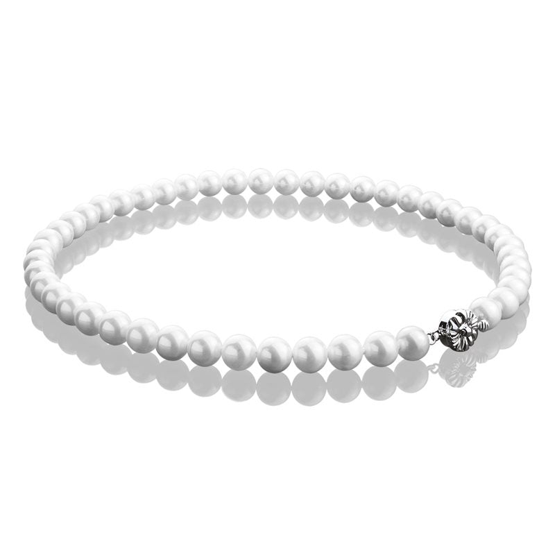 Single Strand Pearl Necklace