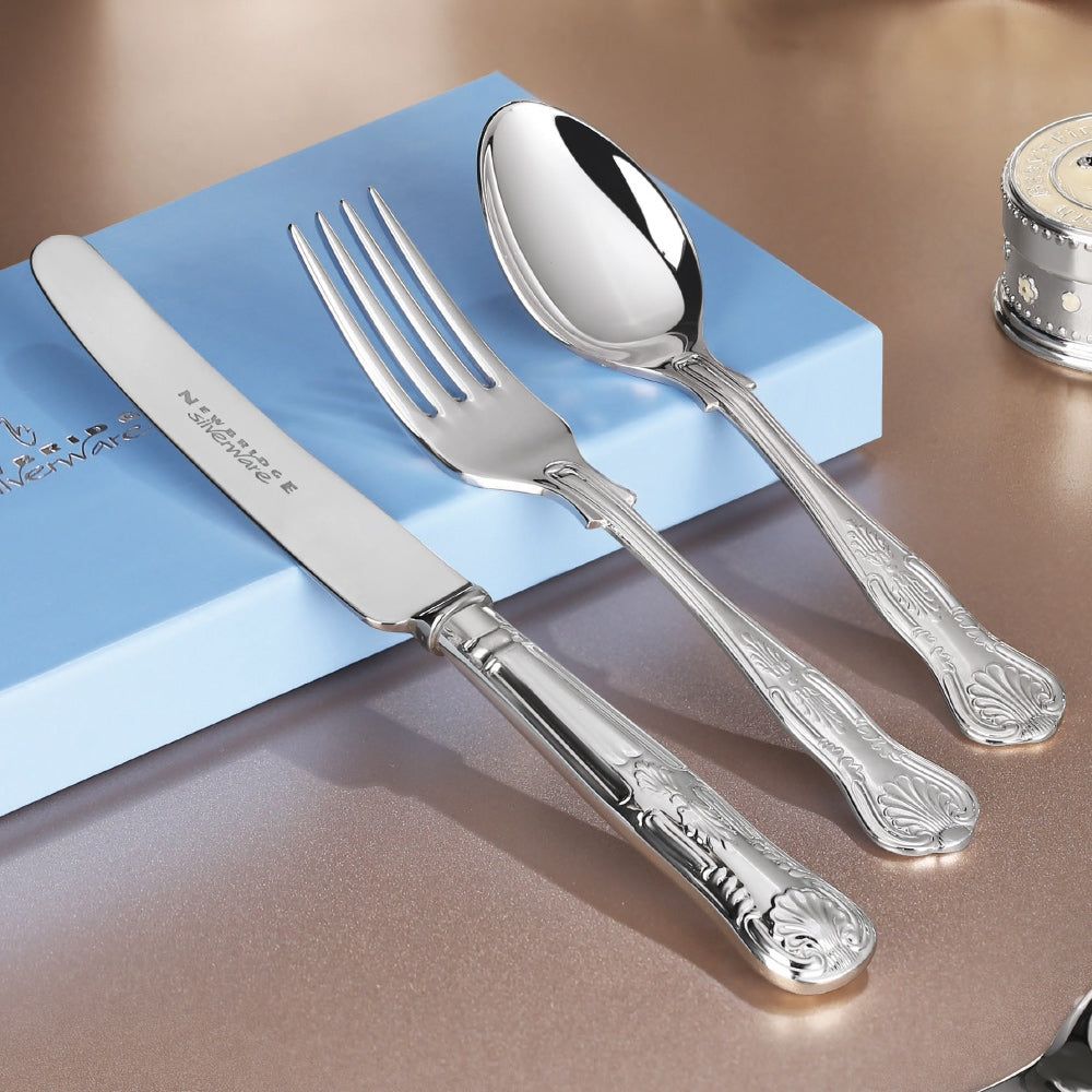 Silver Plated Kings 3 Piece Child Set Pack