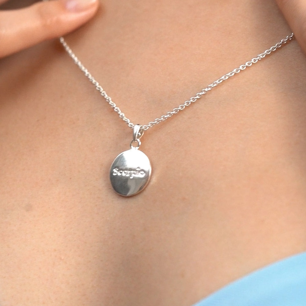 Zodiac pendant Scorpio