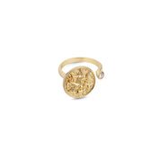 Amy Ring with clear stone