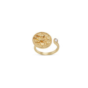 Amy Ring with clear stone