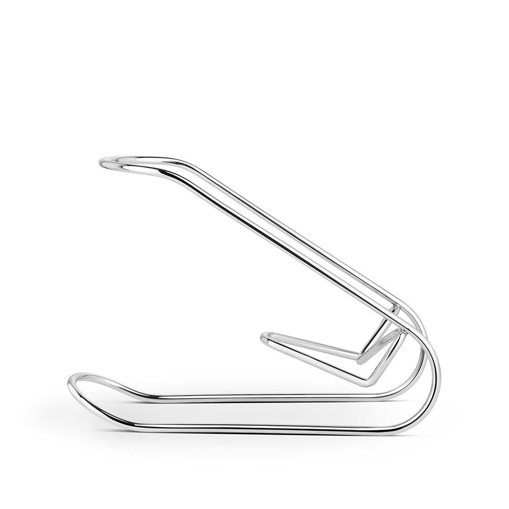 Chrome Plated Wine Bottle Stand