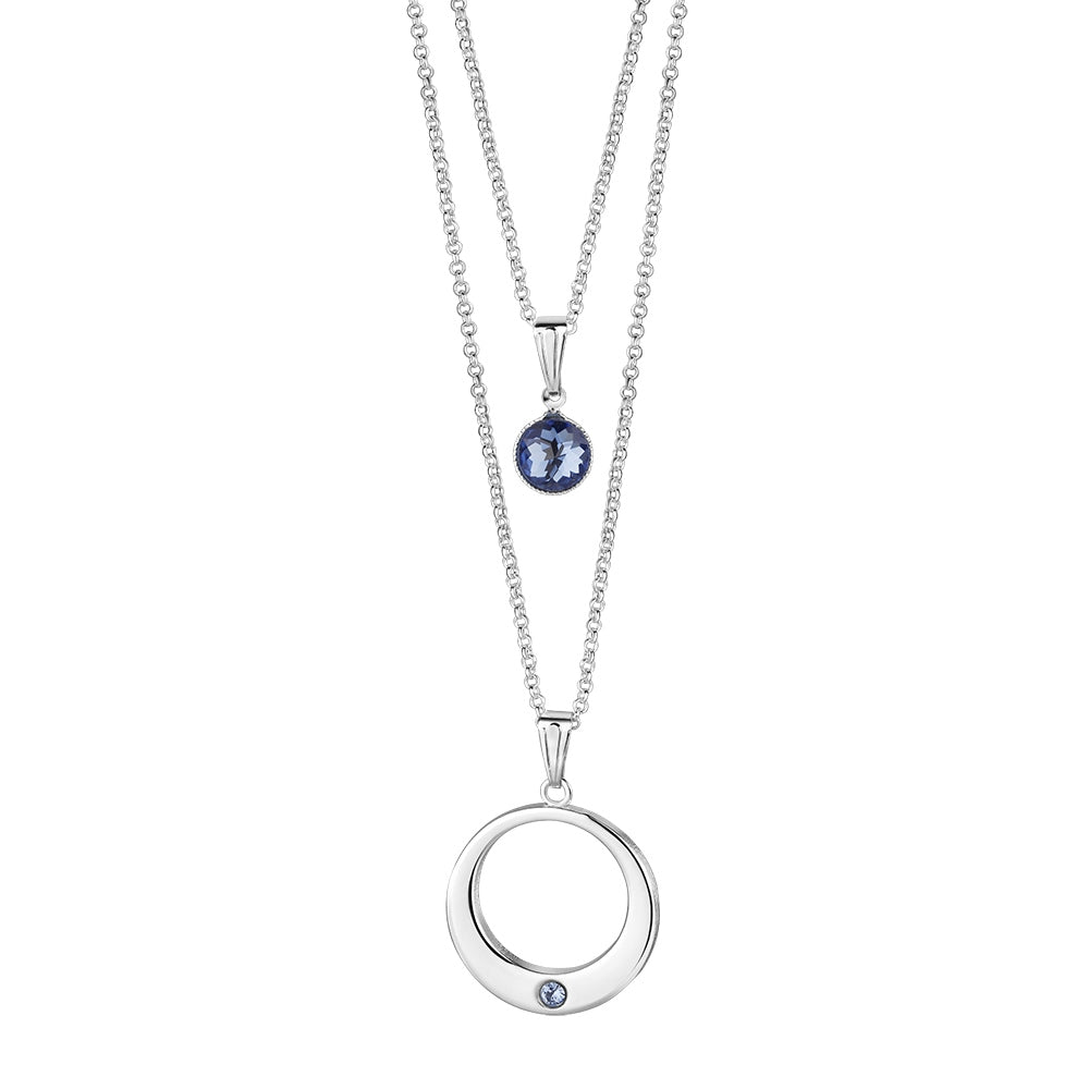 Mona Lisa double pendant