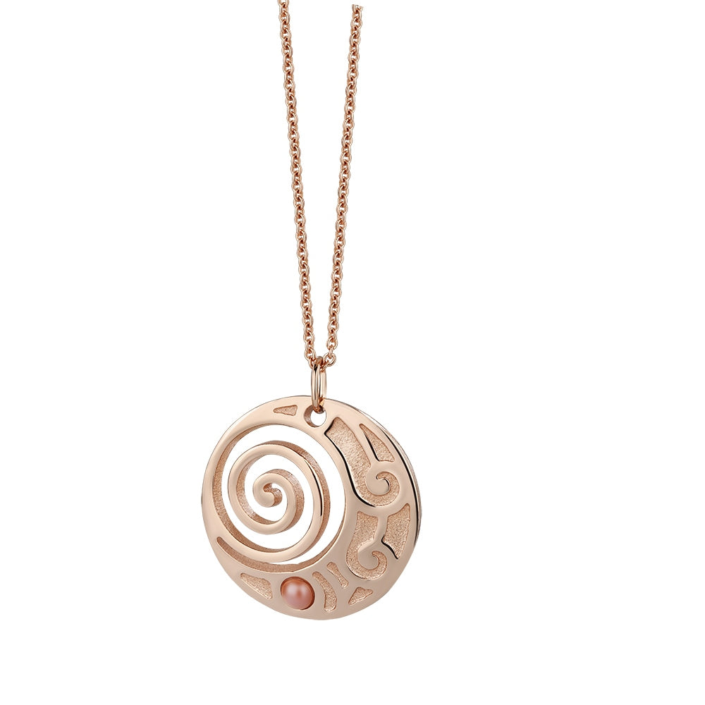 Tara Pendant with Pearlized Stone