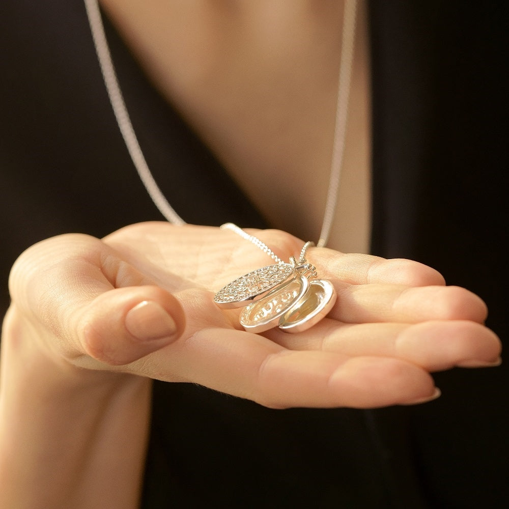 Triple Pendant Locket