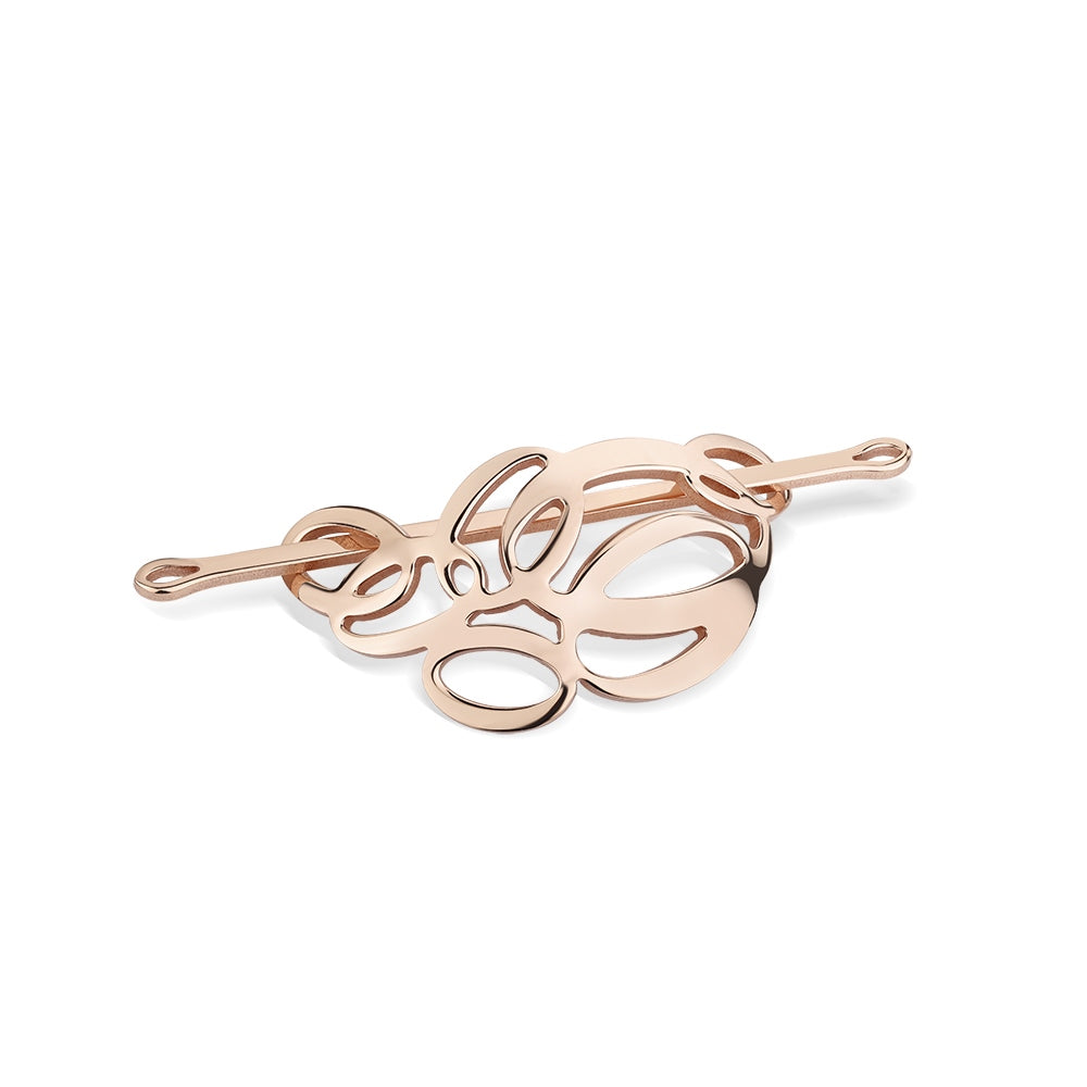 Swirl scarf-hair accessory