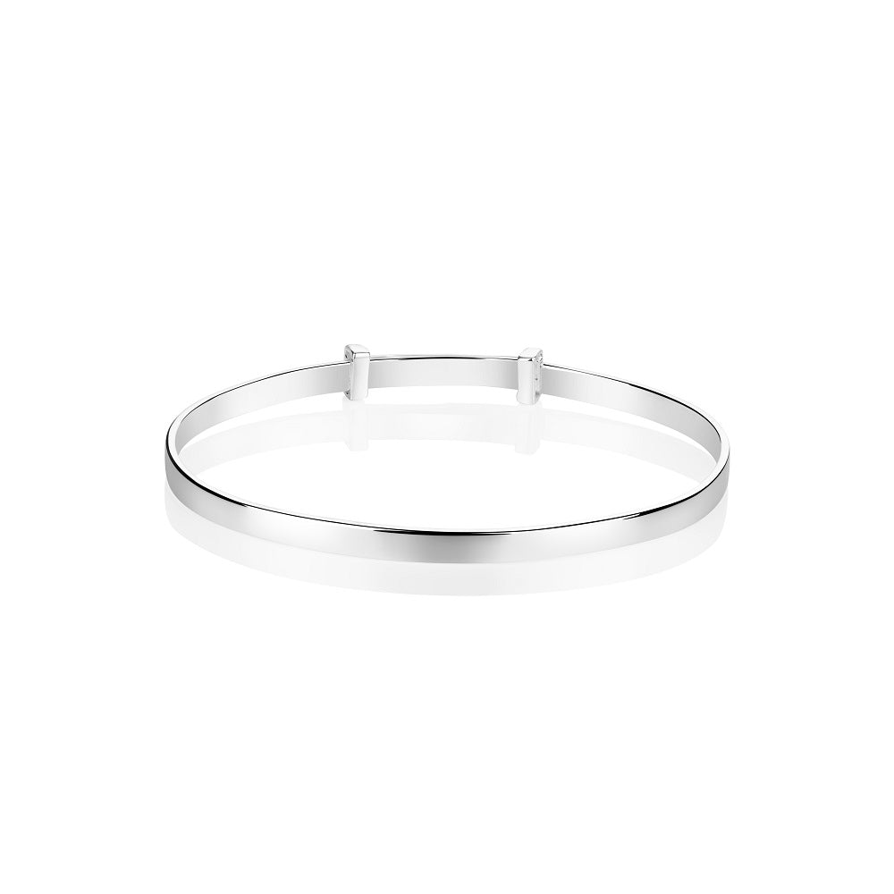 Sterling Christening Bangle