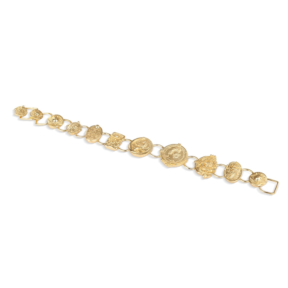 Mixed Coin Bracelet