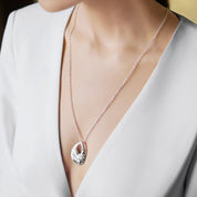 Droplet Oval Pendant