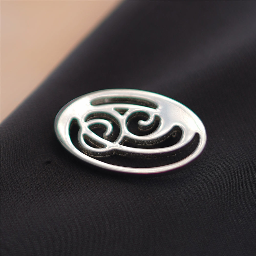 Ceol Oval Brooch