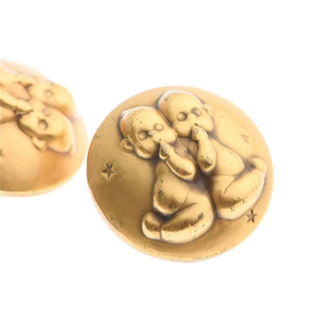 1980s Joseff Hollywood Gemini Earrings