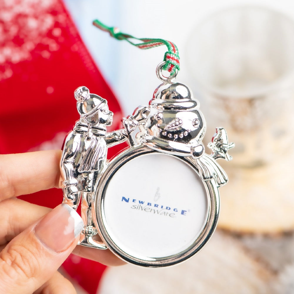 Snowman Photo Frame Christmas Tree Decoration