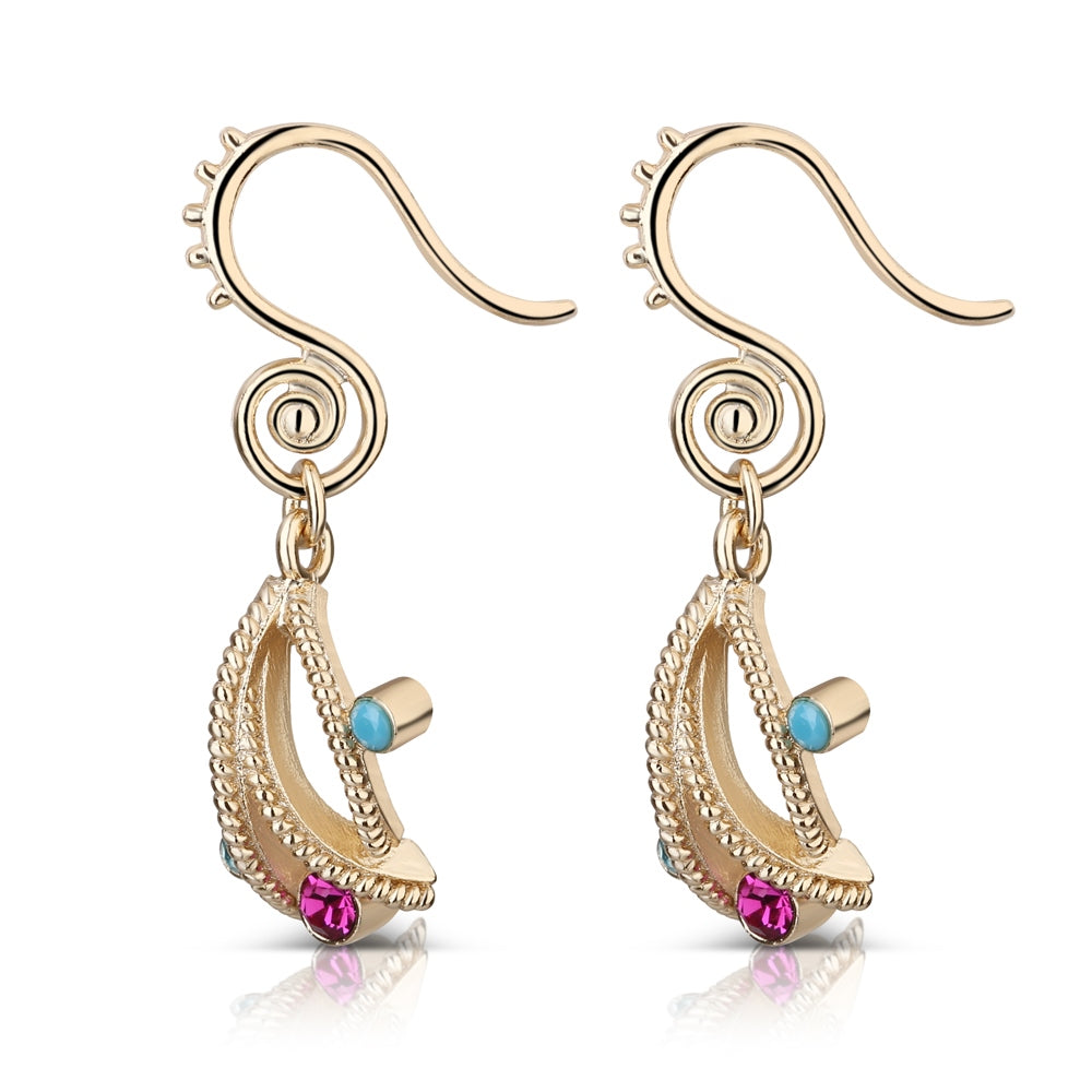 Pink & Turquoise Earrings