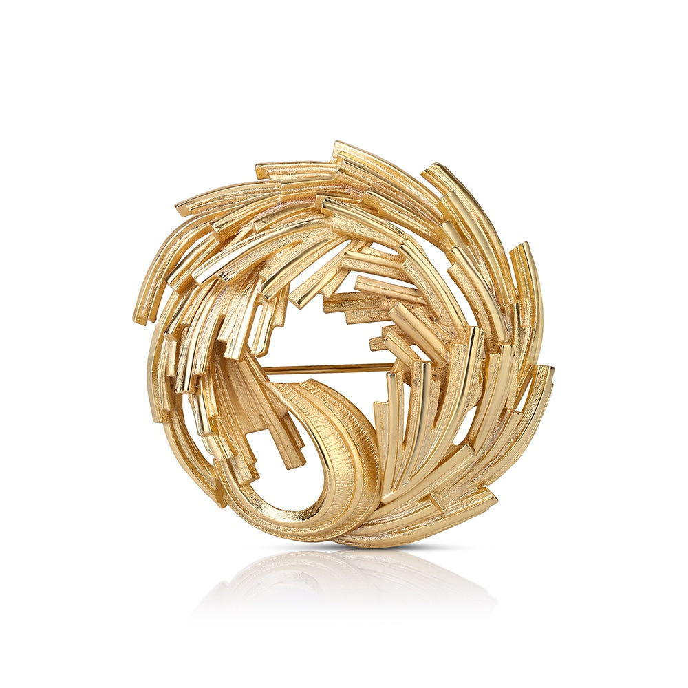 Swirl Brooch