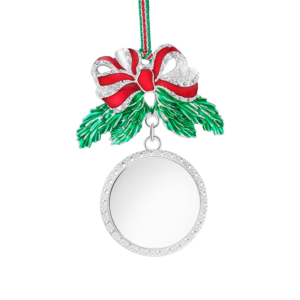 Bow Pine Leaves Christmas Tree Decoration