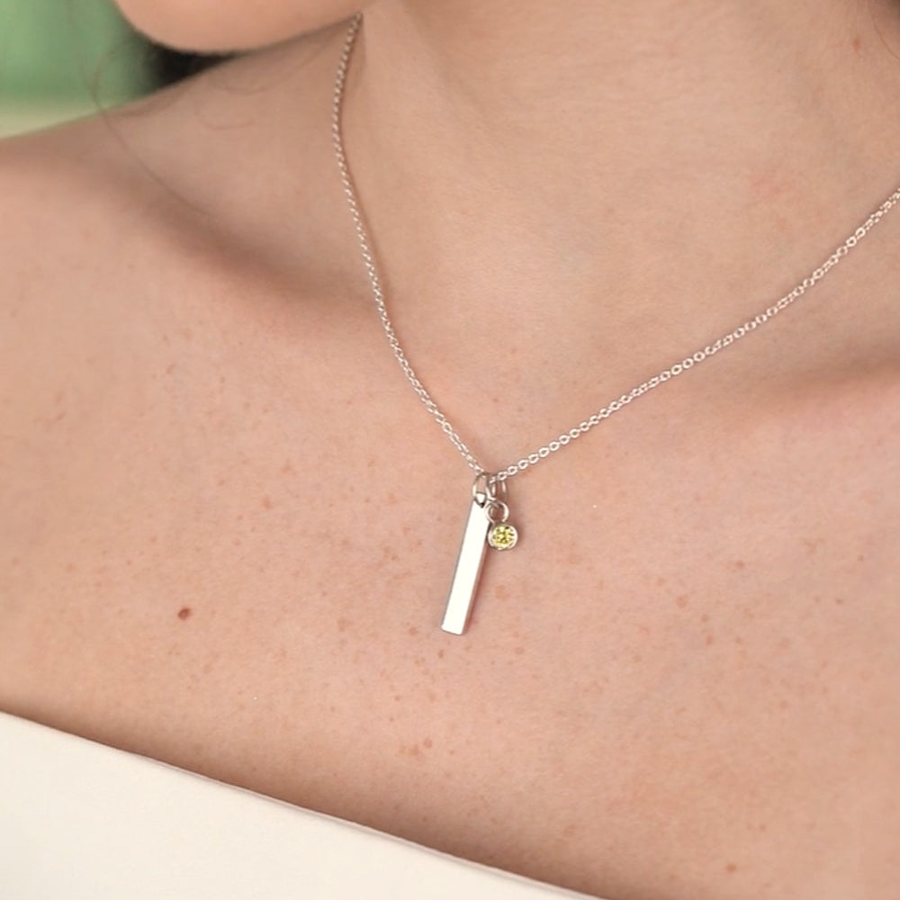 August Birthstone Pendant