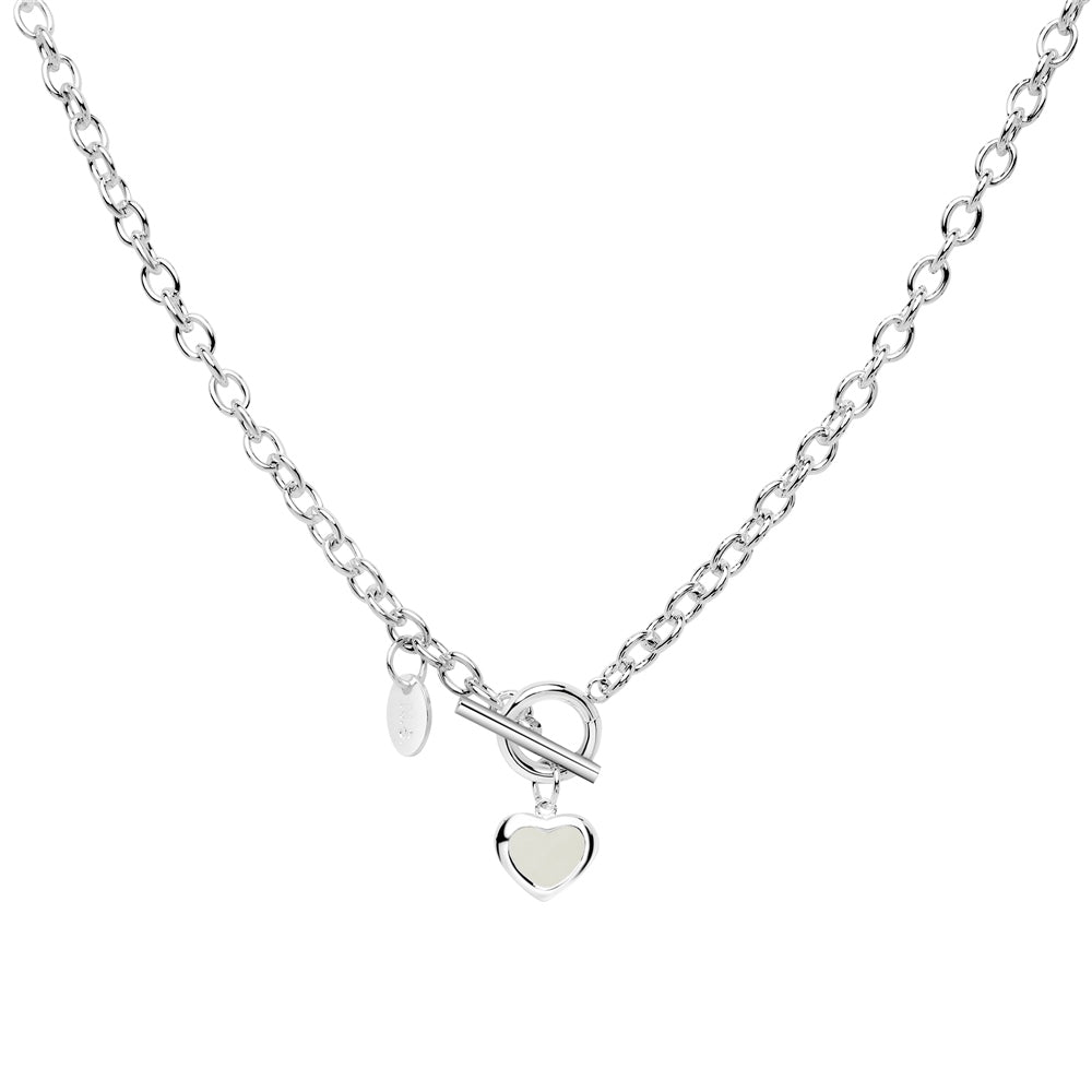 Heart T-Bar Pendant