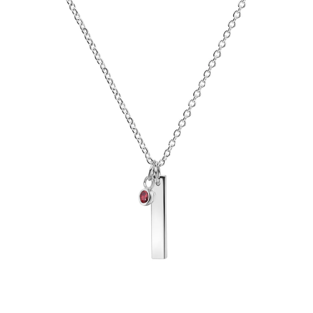 January Birthstone Pendant