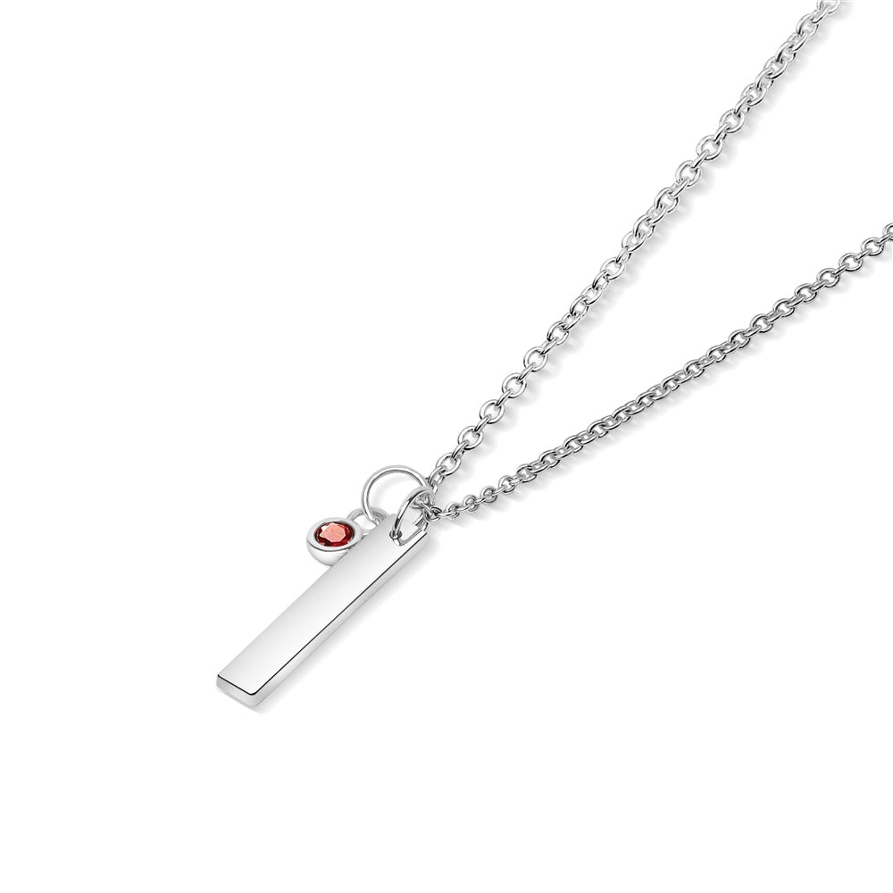 January Birthstone Pendant