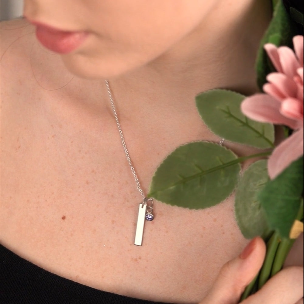 June Birthstone Pendant