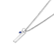 September Birthstone Pendant