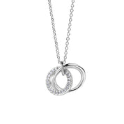 Silver Plated Multi Disc Pendant
