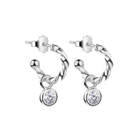 Birthstone Earrings April
