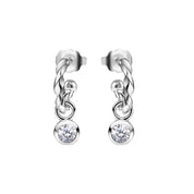 Birthstone Earrings April