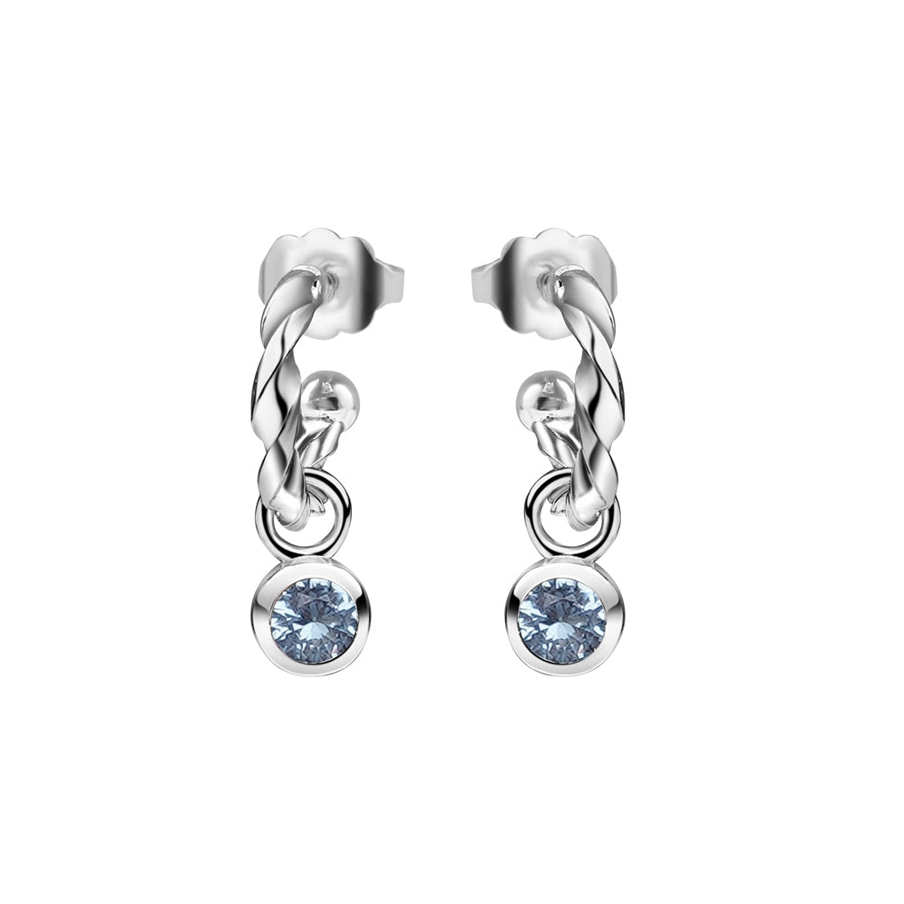 Birthstone Earrings March