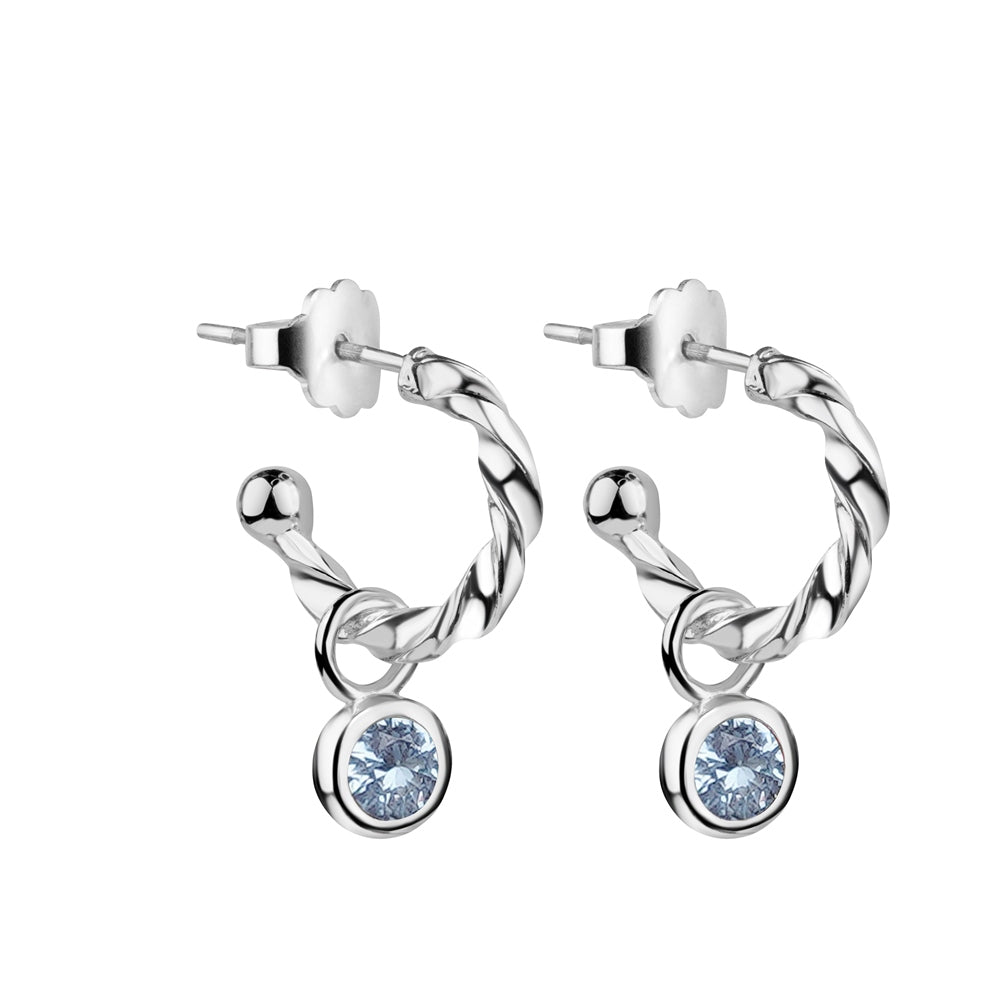 Birthstone Earrings March